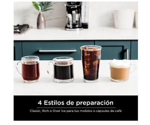 Cafetière compatible avec les dosettes K-Cup, cafetière individuelle 12 tasses avec filtre en <span class=keywords><strong>papier</strong></span> - Product Image 3