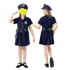 Costumi per Bambini per Giornata delle Professioni, Abiti per Ragazze, Uniformi per Carnevale e Feste, Travestimenti da Ufficiale per Ragazzi, Halloween - Product Image 2