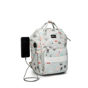 <span class=keywords><strong>2020</strong></span> multifonctionnel de chargement usb Nappy Sac À Dos Grande Capacité sacs à couches <span class=keywords><strong>momie</strong></span> bébé sac - Product Image 1