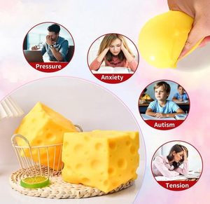 Wholesale TPR Jumbo <b>Squishy</b> Cheese Toy Soft Plastic Fidget Sensory Funny Slow Rising Hamburger Mochi <b>Squishy</b> Toys Party Favors - Product Image 3