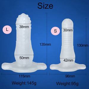 Plug anal télescopique fantaisie pour massage de la prostate, pour un plaisir accru et une stimulation accrue - Product Image 2