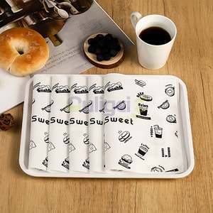 Custom <b>Burger</b> Kraft Grease Proof Reusable Parchment Baking Butter Sandwich Packaging Wrap <b>Wrapping</b> Food Safe <b>Paper</b> - Product Image 5