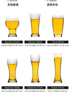 Tasse originale en verre océanique pour bière pression bière artisanale logo personnalisé vin verre transparent pour la maison tasse de bar Vaso Cervecero