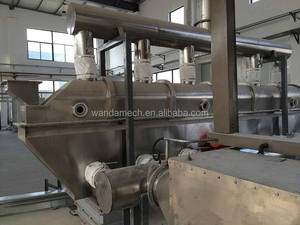 Sécheur à lit fluide vibrant électrique <span class=keywords><strong>Wanda</strong></span>, contrôle automatique, haute sécurité pour la transformation alimentaire, séchage à basse température, sensible à la chaleur - Product Image 6