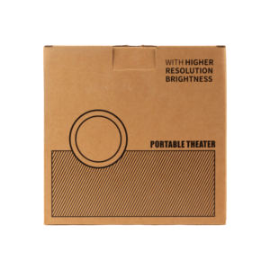 โปรเจคเตอร์อัจฉริยะความละเอียดสูงขนาดเล็ก Full HD 1080P อิเล็กทรอนิกส์โฟกัสอัตโนมัติ360แอนซิลูเมนโคมไฟ LED แอนดรอยด์ - Product Image 4