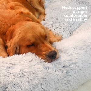 Cama Larga de Felpa para Perros, Ideal para Humanos, Cálida para el Invierno, Cama Extra Grande para Mascotas - Product Image 3
