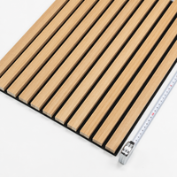 Panneaux acoustiques en chêne, lattes en bois écologiques, panneaux acoustiques insonorisants pour hôtel, isolation acoustique, Akupanel FSC CE EU