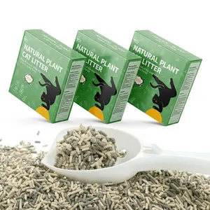 Wholesale Natural Cat Litter Charcoal Pellets Fresh Smell Bamboo Cereal Litter Sand for Cats and Kittens