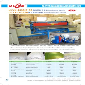 Machine de découpe de profil <span class=keywords><strong>mousse</strong></span> pour <span class=keywords><strong>matelas</strong></span>, avec forme ondulée - Product Image 3
