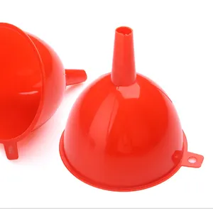 воронка big mouth Suppliers-Утолщенная красная пластиковая большая Воронка товары для дома Воронка для кухни оптовая продажа