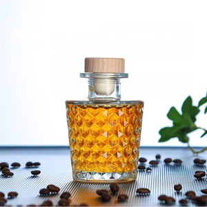 Marque Stocké Petit Exquis Délicat 120 140ml Vodka Whisky Bouteille En Verre Cocktail Liqueur Carafe <span class=keywords><strong>De</strong></span> Vin avec Bois Métal Liège - Product Image 6