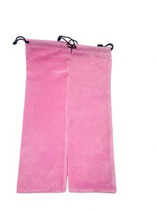 Bolsa de Terciopelo con Cordón de Color Personalizado a Precio de Fábrica, Bolsa de Regalo de Terciopelo Grueso con Cordón - Product Image 2