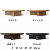 R.H Pays d'Amérique Rétro Haut de Gamme Thé En Bois Massif Salon Maison Table À Thé Table Basse Table À Thé Hôtel Appartement Meubles