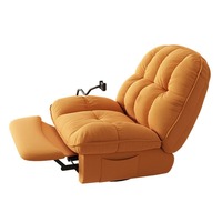 Fauteuil inclinable manuel à bas prix, fauteuil moderne de luxe, fauteuil relax longue pour chambre à coucher, salon, meubles
