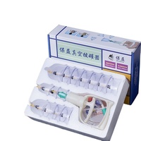 PAR Prix d'usine en gros médical chinois ventouses thérapie vide ventouses ensemble hijama succion thérapie masseur tasses ensemble 18 pièces