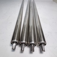 Ligne de convoyeur à rouleaux en acier inoxydable pour le transport de rouleaux non motorisés galvanisés avec composants de roulement à billes