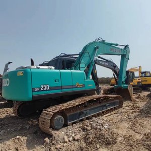 Excavadora Kobelco SK250 de 25 Toneladas, Usada, Original, de Alta Calidad, Equipo Pesado - Product Image 1