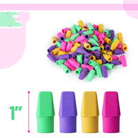 Bview Art Remplacement Coloré Crayon Gommes Toppers Crayon Cap Pour Crayon