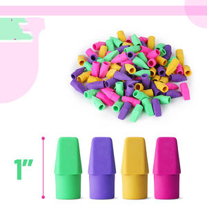 Bview Art sostituzione colorata matita gomme Toppers matita <span class=keywords><strong>Cap</strong></span> per matita - Product Image 3