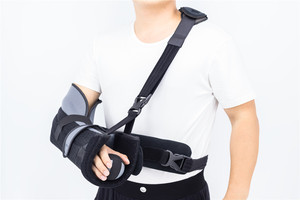 Immobilisation d'épaule respirante médicale réglable avec oreiller d'abduction pour la dislocation de la manchette des rotateurs post-opératoires bras cassé - Product Image 2