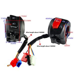 Pièces de modification de commutateur de guidon de <span class=keywords><strong>moto</strong></span> Commutateur combiné de guidon pour Yamaha Old Wave - Product Image 2