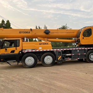 Second Hand 50ton Mobile Lifting <b>Crane</b> Highway Construction Equipment From SKY <b>CRANE</b> EXPORT CO., LIMITED - Product Image 2