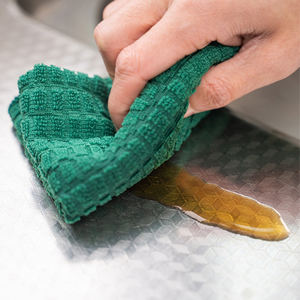 Mejor Paño de Cocina Ecológico Heroes, Paño de Limpieza de Microfibra con Diseño a Cuadros y Tejido de Punto Warp, a Bajo <span class=keywords><strong>Precio</strong></span> - Product Image 5