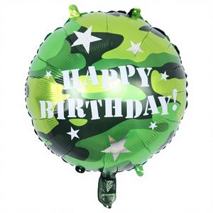 Ballons en aluminium en forme de chasseur, char et hélicoptère de la série Camouflage pour la décoration de fêtes d'<span class=keywords><strong>anniversaire</strong></span>, Jour <span class=keywords><strong>des</strong></span> Vétérans, thèmes militaires et marins - Product Image 6