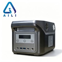 Station d'alimentation portable AILI, panneau solaire monocristallin MPPT, LiFePO4, charge rapide USB-C, garantie 12 ans, charge sans fil