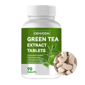 OEM-Pastillas de extracto de té verde, tabletas de extracto de té verde orgánico de saponina, extracto de té verde Natural, 98%