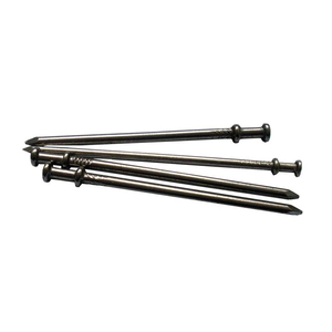 Clous de construction en acier à double tête, 3 1/<span class=keywords><strong>4</strong></span> <span class=keywords><strong>pouces</strong></span>, tige lisse, pour travaux sur bois, <span class=keywords><strong>cloueuse</strong></span> de <span class=keywords><strong>charpente</strong></span> - Product Image 1