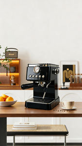 <span class=keywords><strong>Machine</strong></span> à expresso semi-automatique de qualité commerciale, réservoir de 1,2 L, pour la maison, les petites entreprises, l'extérieur, les camping-cars, prise EU - Product Image 6