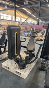 <span class=keywords><strong>Machine</strong></span> de musculation commerciale pour presse pectorale assise, équipement d'entraînement réglable pour la force du haut du corps en salle de sport - Product Image 3