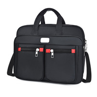 Prix d'usine sac de classement de documents sac de grande capacité pour ordinateur portable mallette en cuir véritable pour hommes