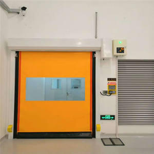 Puertas enrollables de PVC de alta velocidad con <span class=keywords><strong>cremallera</strong></span> rápida de reparación automática de alta calidad, puertas enrollables aisladas para refrigerador y congelador - Product Image 2
