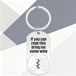 Porte-clés personnalisé en alliage de zinc avec logo gravé au laser, idéal pour les cadeaux publicitaires - Product Image 6