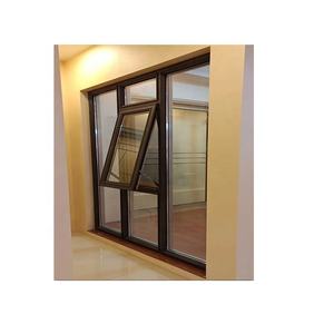 Thiết kế mới đôi kính cường lực nhôm mái hiên cửa sổ ngoài trời dọc Nhôm hàng đầu TREO CỬA SỔ - Product Image 5