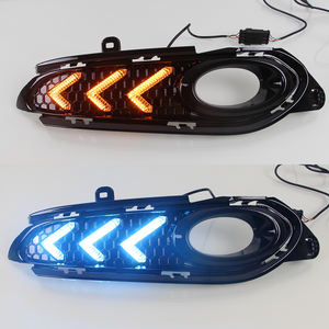 Luces de Circulación Diurna DRL, Cubierta de Faro Antiniebla con Intermitentes para Honda <span class=keywords><strong>HRV</strong></span> HR-V 2014 2015 <span class=keywords><strong>2016</strong></span> - Product Image 3