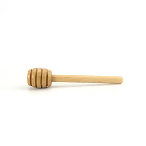 Wooden Honey Mixing Stirrer Honey Dipper Sticks Honey Spoon Collecting Dispensing Drizzling Jam