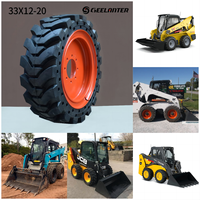 Geelanter Bob toutes saisons. Roues et jantes pleines CAT.CASE 12-16.5 et 10-16.5 Nouveau pour chargeuse compacte