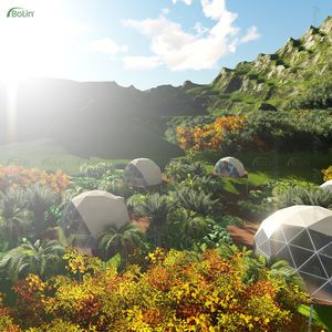 บ้านโดมตามสั่งขนาด5M/6M/7M/8M, พีวีซีกันไฟกันน้ำได้สำหรับไซต์ตั้งแคมป์กลางแจ้งและรีสอร์ทสุดหรู - Product Image 4