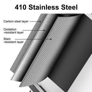 Factory Direct Sleek Stainless Steel Step Trash Can 6L-30L <strong>Pedal</strong> Rubbish <strong>Bin</strong> 90&deg; Stay Open Lid <strong>Dual</strong> <strong>Bin</strong> Modern Dustbin Kitchen - Product Image 4