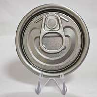 202 #   Capuchons métalliques en aluminium chromé TFS argenté de 52,3 mm à ouverture facile pour l'emballage du poisson