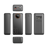 Precio bajo de fábrica al por mayor recargable 20000 Mah batería externa portátil tendencia banco de energía 20000 mAh para iPhone logotipo personalizado
