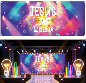 Fondo de fotografía religiosa VBS <span class=keywords><strong>Emerald</strong></span> <span class=keywords><strong>Isle</strong></span>, telón de fondo para vacaciones, escuela bíblica, decoración de pancartas para fiestas, personalizable - Product Image 5