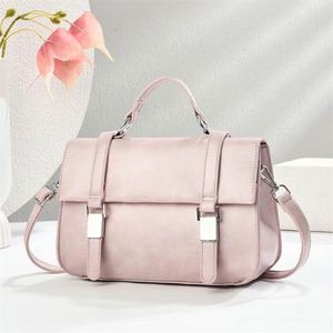 Minimalist Solid Color Crossbody Sling Bag Daily PU Leather Handbags - Product Image 4