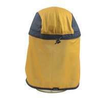 Gorra Deportiva de Secado Rápido de Alta Calidad, Color Amarillo y Negro, con Logotipo Personalizado, Ligera, para Correr al Aire Libre, con Solapa para el Cuello