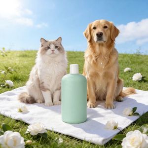 Nettoyant Corporel Désodorisant aux Acides Aminés pour Chiens et Chats – Soin Hypoallergénique Doux pour la Peau des Animaux, <span class=keywords><strong>Anti</strong></span>-Acariens, Barrière Protectrice, Fraîcheur et Hydratation Apaisante - Product Image 5