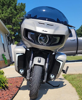 Phare avant LED pour moto, installation Plug-N-Play, éclairage de carénage avant, Indian Challenger Pursuit Dark Horse, pack Premium, clignotants