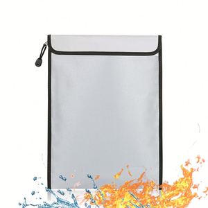 Fiberglass Waterproof Fire Proof <b>Document</b> <b>Bag</b> Bolsa Ignifuga Fireproof Safe <b>Bag</b> for <b>Documents</b> - Product Image 1